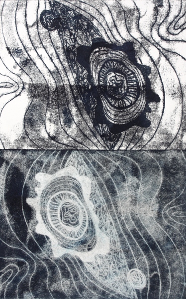 Brooke Mullins Doherty, "Biorhythms V 51 (Turning 3)"