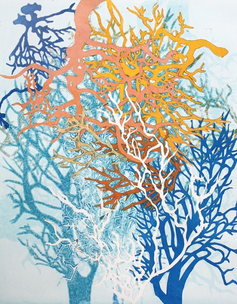 Brooke Mullins Doherty, "Blue Thicket 3"