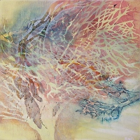 Brooke Mullins Doherty, "Yellow Confluence 1"