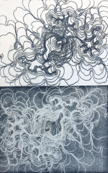 Brooke Mullins Doherty, "Biorhythms II, 10 (Blood Moon, Waning)"