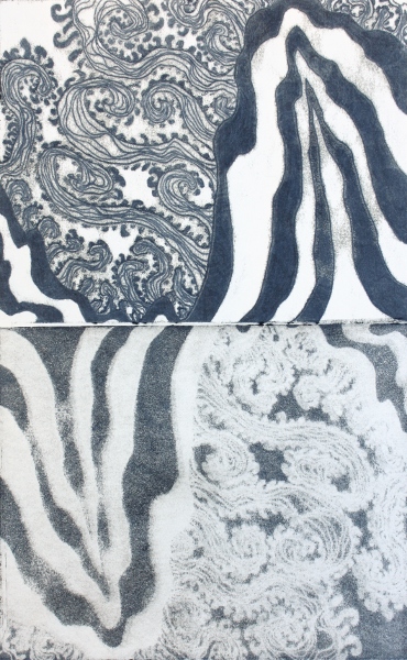 Brooke Mullins Doherty, "Biorhythms II, 11 (Blood Moon, Waning)"